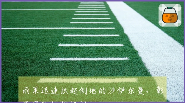 雨果迅速扶起倒地的沙伊尔曼，彰显团队协作精神